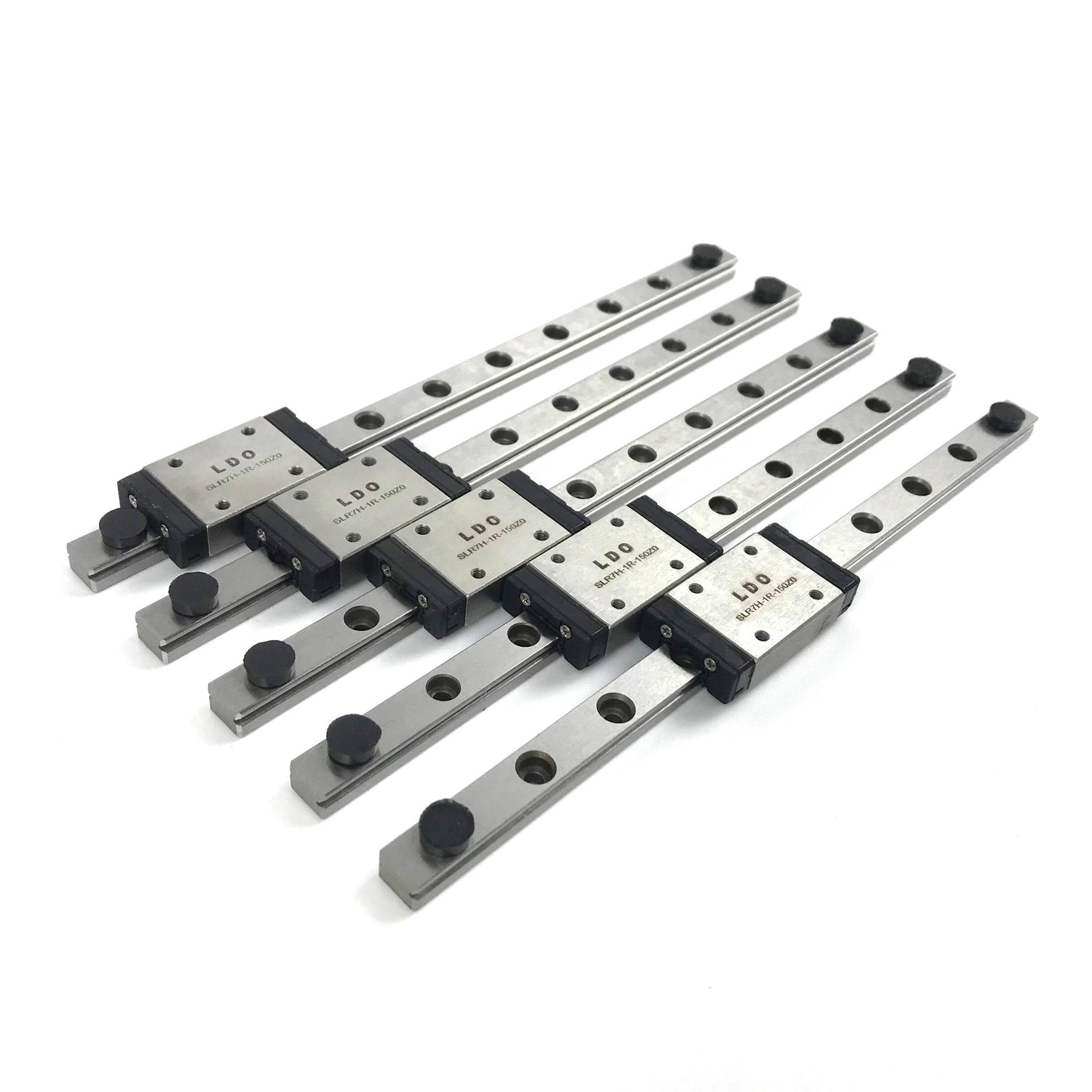 LDO Linear Rail SLR7H Stainless Linear Rail with Carriage (150mm) 5 pack Voron V0 and V0.1