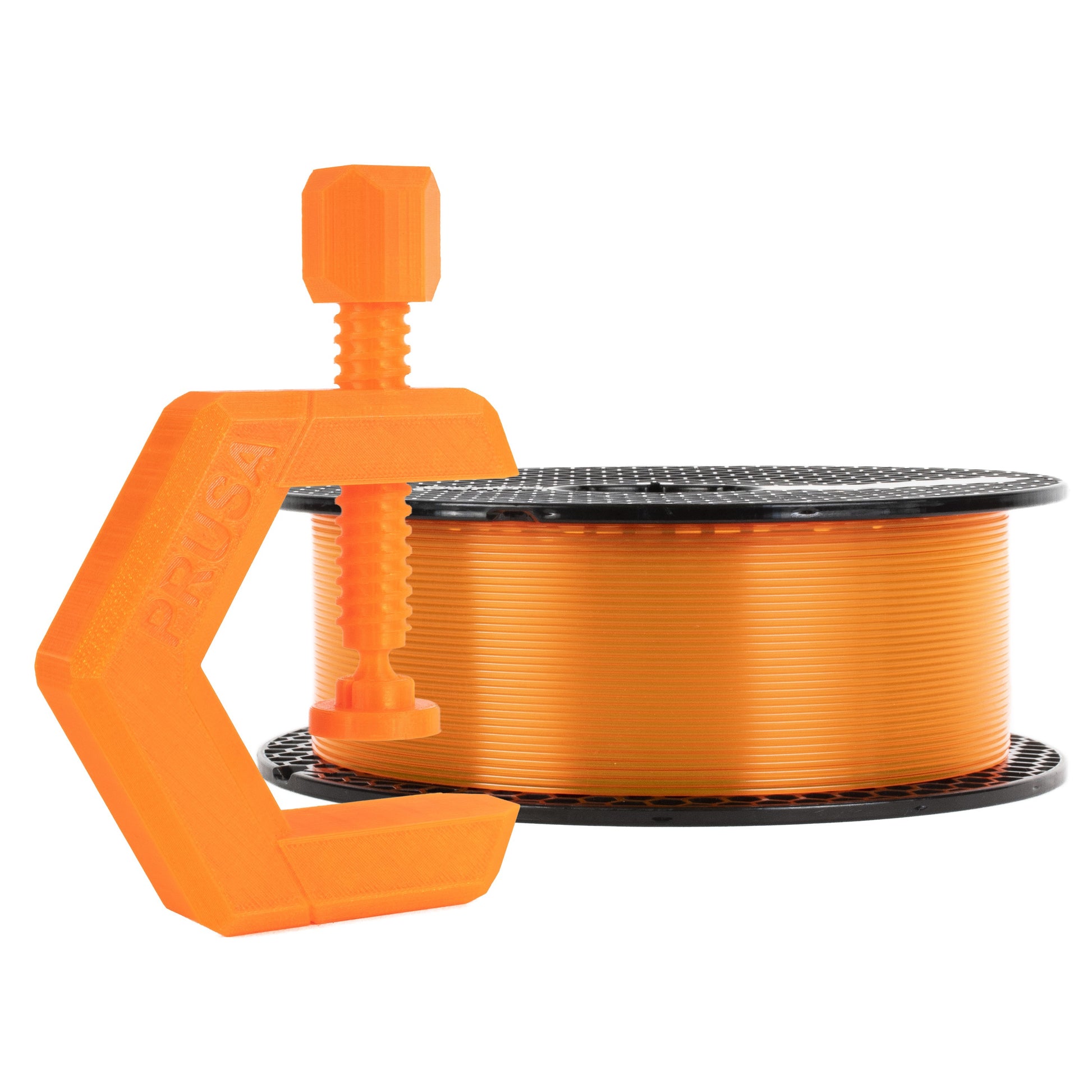 Prusament PETG 1.75mm 1kg Prusa Orange Transparent – Printed Solid