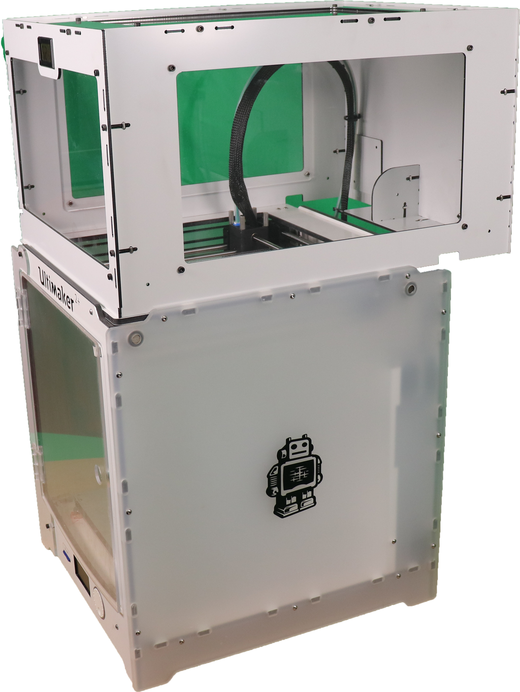 Next Gen Printed Solid Safety Enclosure Kit Compatible With UM 2 (EOL)