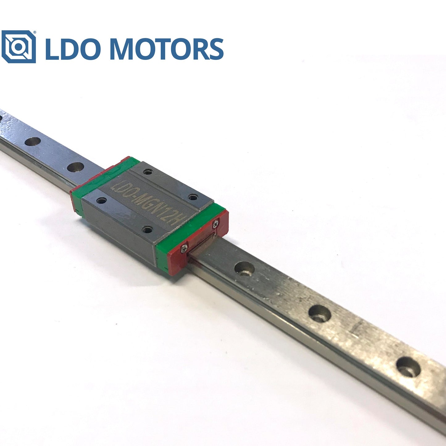 LDO Linear Rail MGN12H With One Carriage In 200/300/350/370/400/450/500/700mm Lengths