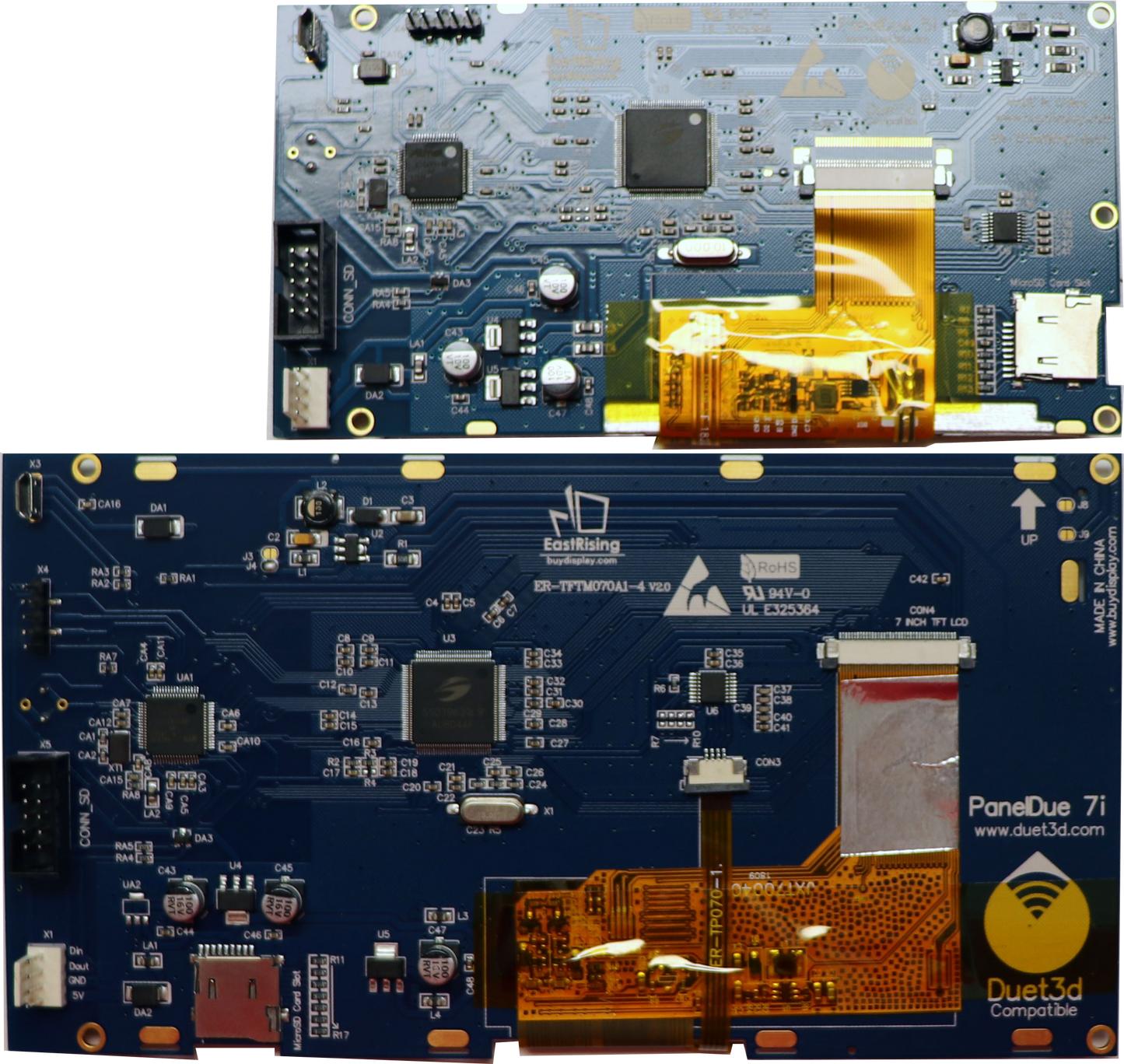 Duet PanelDue 5i or 7i Integrated