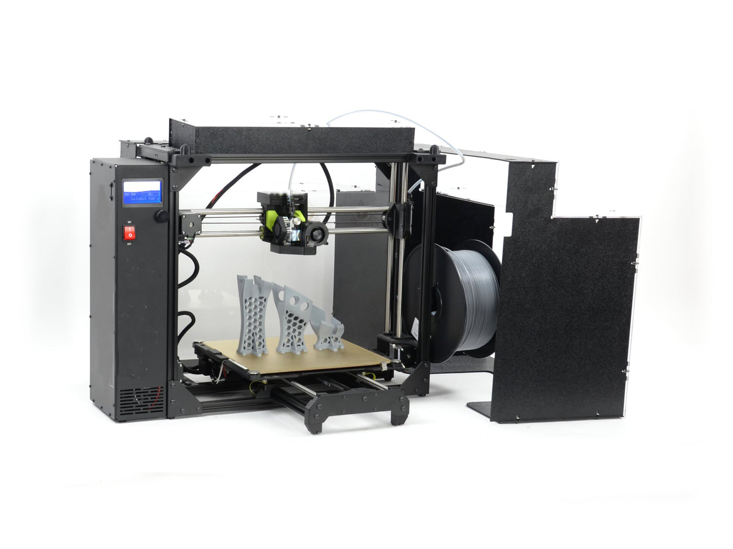 LulzBot® TAZ Pro and Workhorse Compatible ABS+ Safety Enclosure by Printed Solid