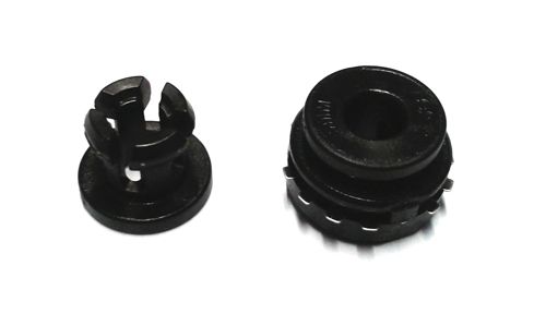 Embedded Bowden Coupling for Plastic  1.75 EOL