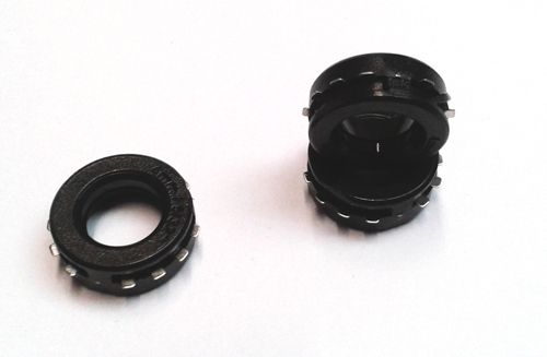 Embedded Bowden Coupling for Plastic  1.75 EOL