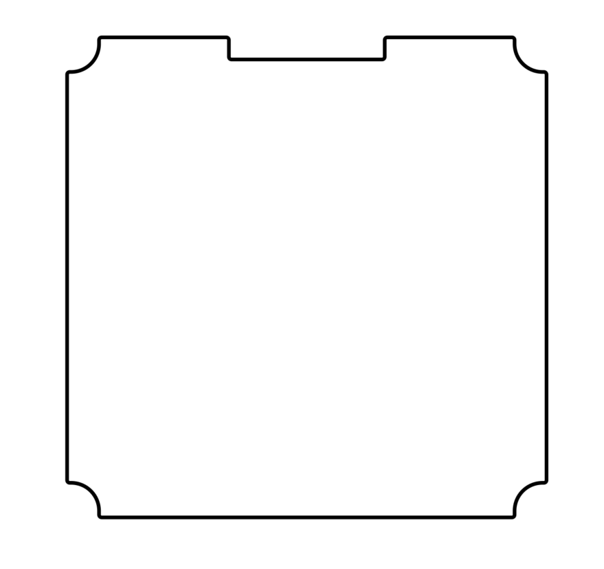 Voron V2r2 Bottom Panel Only – Printed Solid